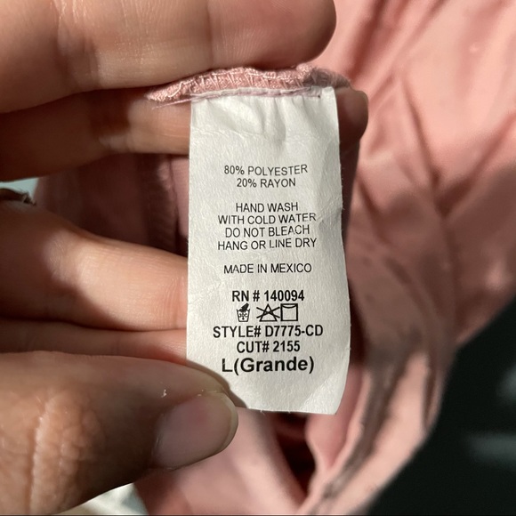 NEW See You Monday Pink Tie Strap Mini Dress - Picture 6 of 7